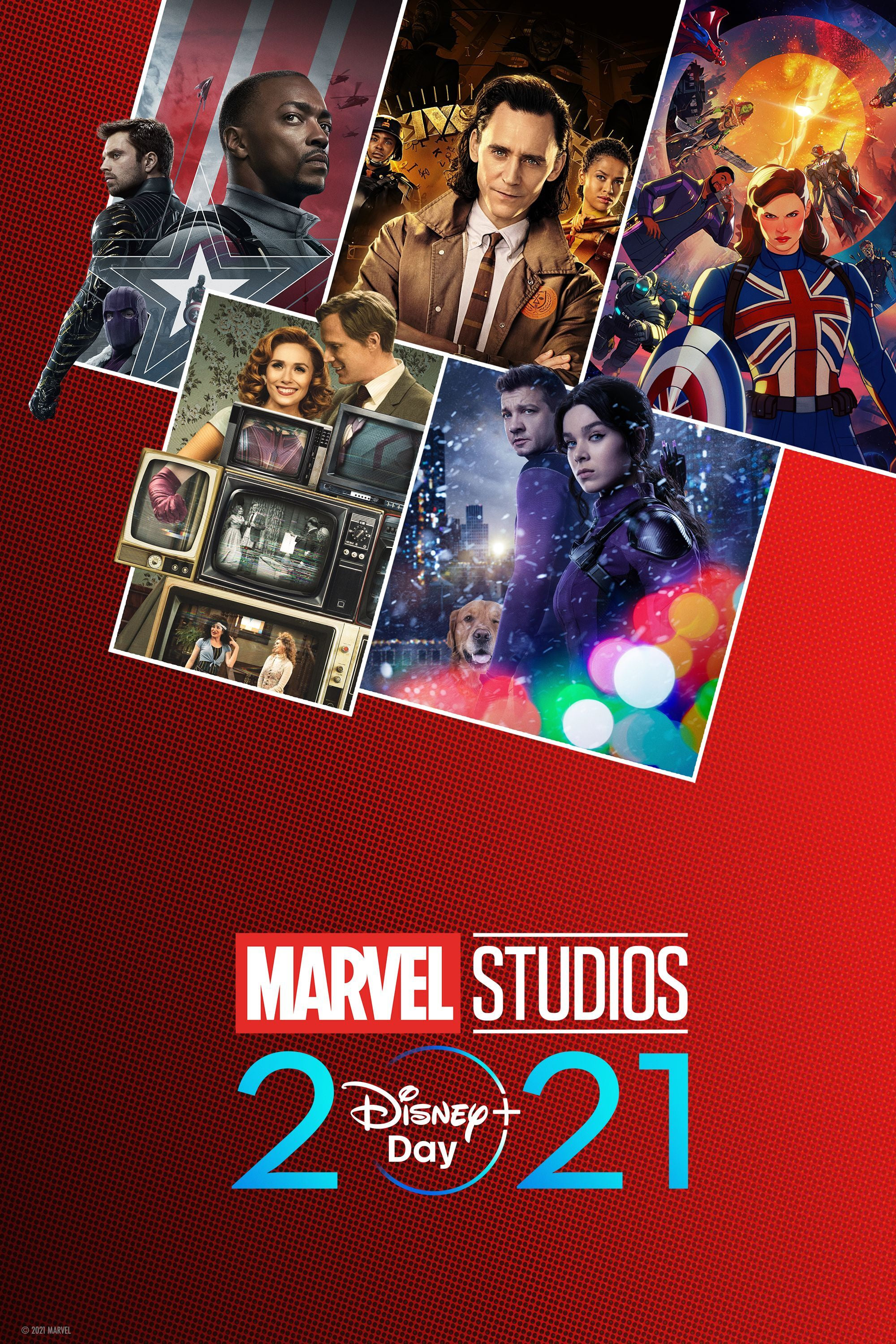 Постер Marvel Studios' 2021 Disney+ Day Special